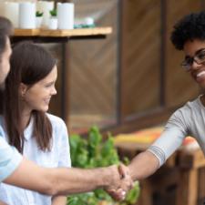 handshake, meeting agent, buyers agent, introduction